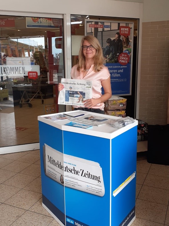 Standwerbung